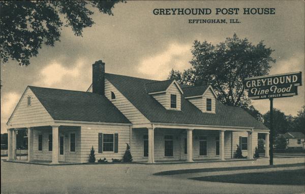 Greyhound Post House Effingham Illinois