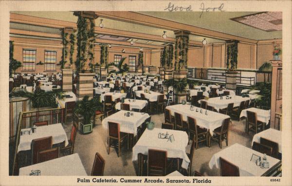 Palm Cafeteria, Cummer Arcade Sarasota Florida