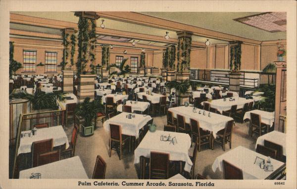 Palm Cafeteria, Cummer Arcade Sarasota Florida