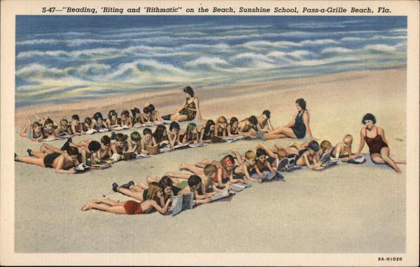 Sunshine School, Pass-a-Grille Beach St. Petersburg Florida