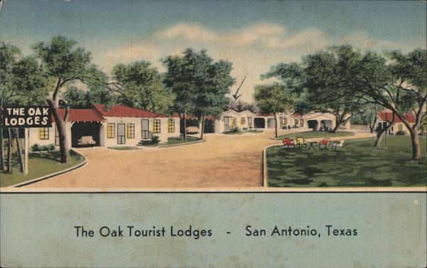 The Oak Tourist Lodges San Antonio Texas