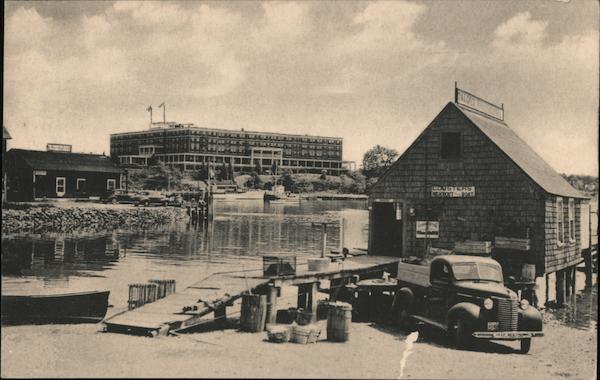 The Marshall House, from Fish House York Harbor Maine