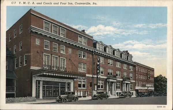 Y.M.C.A. and Coach and Four Inn Coatesville Pennsylvania