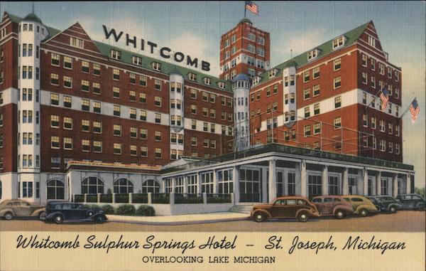 Whitcomb Sulphur Springs Hotel - Overlooking Lake Michigan St. Joseph