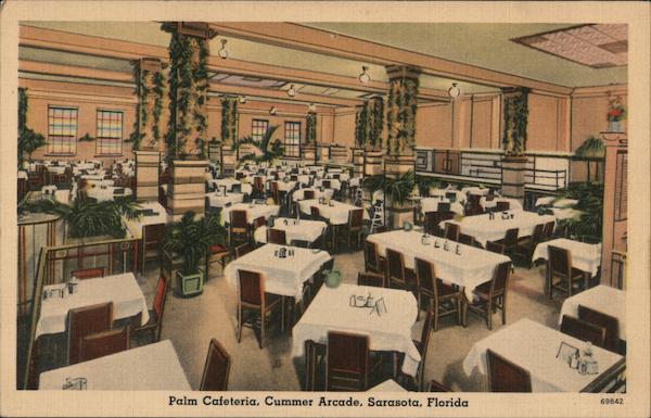 Palm Cafeteria, Cummer Arcade Sarasota Florida