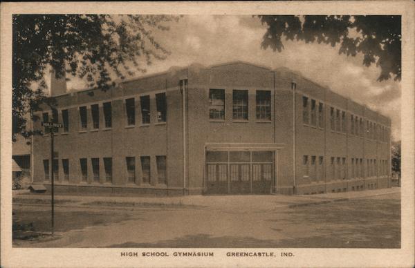 High School Gymnasium Greencastle Indiana
