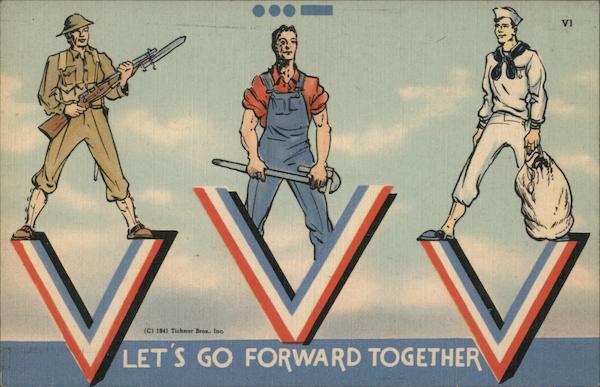 Let's Go Forward Together Patriotic