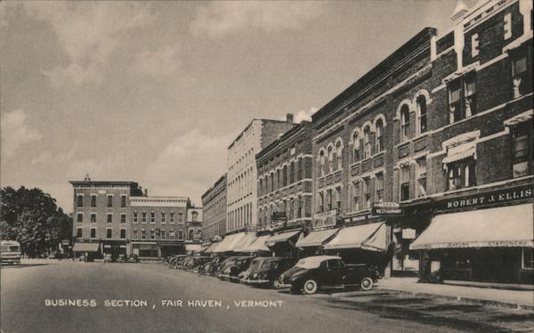 Business Section Fair Haven Vermont