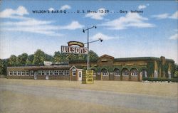 Wilson’s Bar-B-Q, Gary, Indiana Postcard