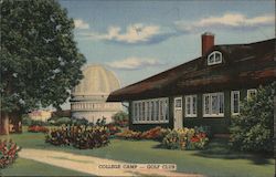George Williams College Camp Golf Club Postcard