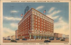 Hotel Chisca Memphis, TN Postcard Postcard Postcard