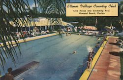 Ellinor Village Country Club Postcard