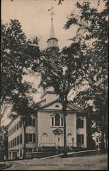 Congregational Church Middlebury, VT Postcard Postcard Postcard