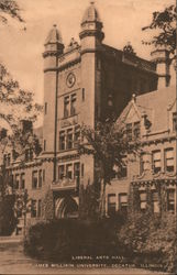 Liberal Arts Hall - James Millikin University Postcard