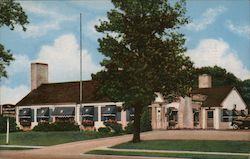 The Nantucket - "Good Food" - True Colonial Atmosphere in Beautiful Beverly Hills Postcard