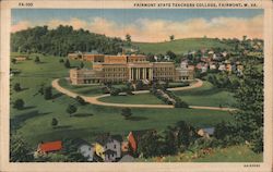 Fairmont State Teachers College Postcard