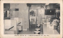 Skip's Drive In Fredericksburg, PA Postcard Postcard Postcard