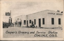 Cooper's Grocery and Service Station Coaldale, CO Postcard Postcard Postcard