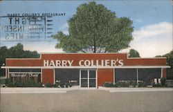 Harry Collier's Famous Restaurant Postcard