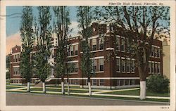 Pikeville High School Postcard