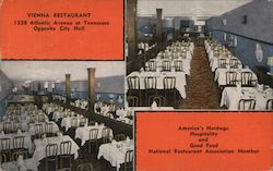 Vienna Restaurant Atlantic City, NJ Postcard Postcard Postcard