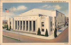 Civic Auditorium Grand Rapids, MI Postcard Postcard Postcard