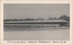 Veit's Village Motel Jefferson City, MO Postcard Postcard Postcard