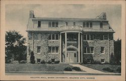 Jolliffe Hall, Baker University Baldwin City, KS Postcard Postcard Postcard