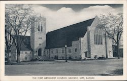 The First Methodist Church Postcard
