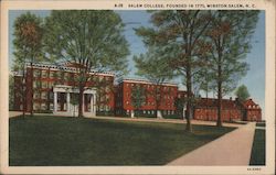 Salem College Founded in 1771 Postcard