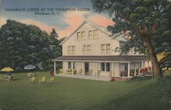 Tamarack Lodge at the Thompson House Postcard