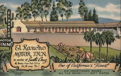 El Rancho Motor Inn - One of California's Finest Postcard