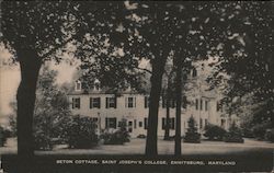 Seton Cottage, Saint Joseph's College Emmitsburg, MD Postcard Postcard Postcard