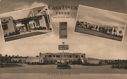 Casa Linda Court Postcard