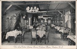 The Log Cabin Dining Room, Cochran House Newton, NJ Postcard Postcard Postcard