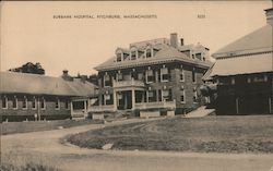 Burbank Hospital Postcard