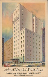 Hotel Drake-Wiltshire San Francisco, CA Postcard Postcard Postcard