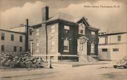 Public Library Postcard