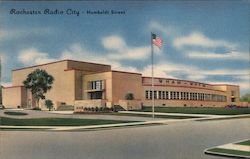 Rochester Radio City - Humboldt Street Postcard