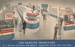 The Bakelite Travelcade, NY Museum of Science and Industry, Rockefeller Center Postcard