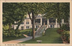 Terrace Inn Bay View, MI Postcard Postcard Postcard