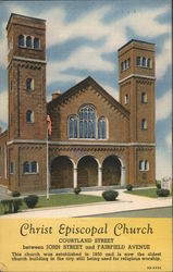 Christ Episcopal Church, Bridgeport, Conn Connecticut Postcard Postcard 