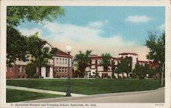 Spearfish Normal and Training School South Dakota Postcard Postcard Postcard