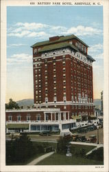 Battery Park Hotel Asheville, NC Postcard Postcard Postcard