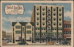 Hotel Linden Indianapolis, IN Postcard Postcard Postcard