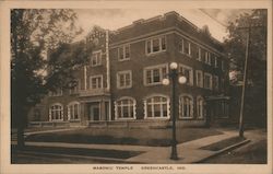 Masonic Temple Postcard