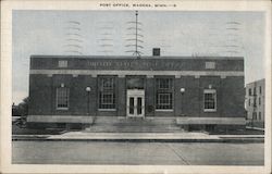 Post Office Wadena, MN Postcard Postcard Postcard