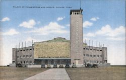 Palace of Conventions and Sports Havana, Cuba Postcard Postcard Postcard
