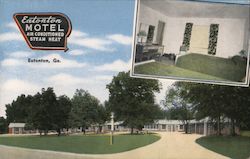 Eatonton Motel - Home of Uncle Remus Postcard