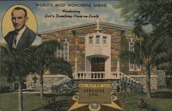 World's Most Wonderful Shrine - Featuring God's Dwelling Place on Earth Postcard